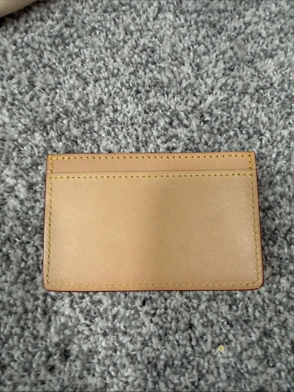 Louis Vuitton Natural Vachetta Trunk Motif Card Holder